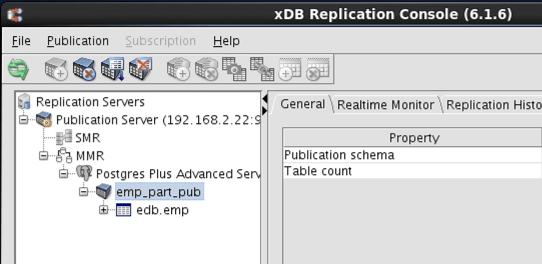 Publication containing a Postgres 10 or later partitioned table